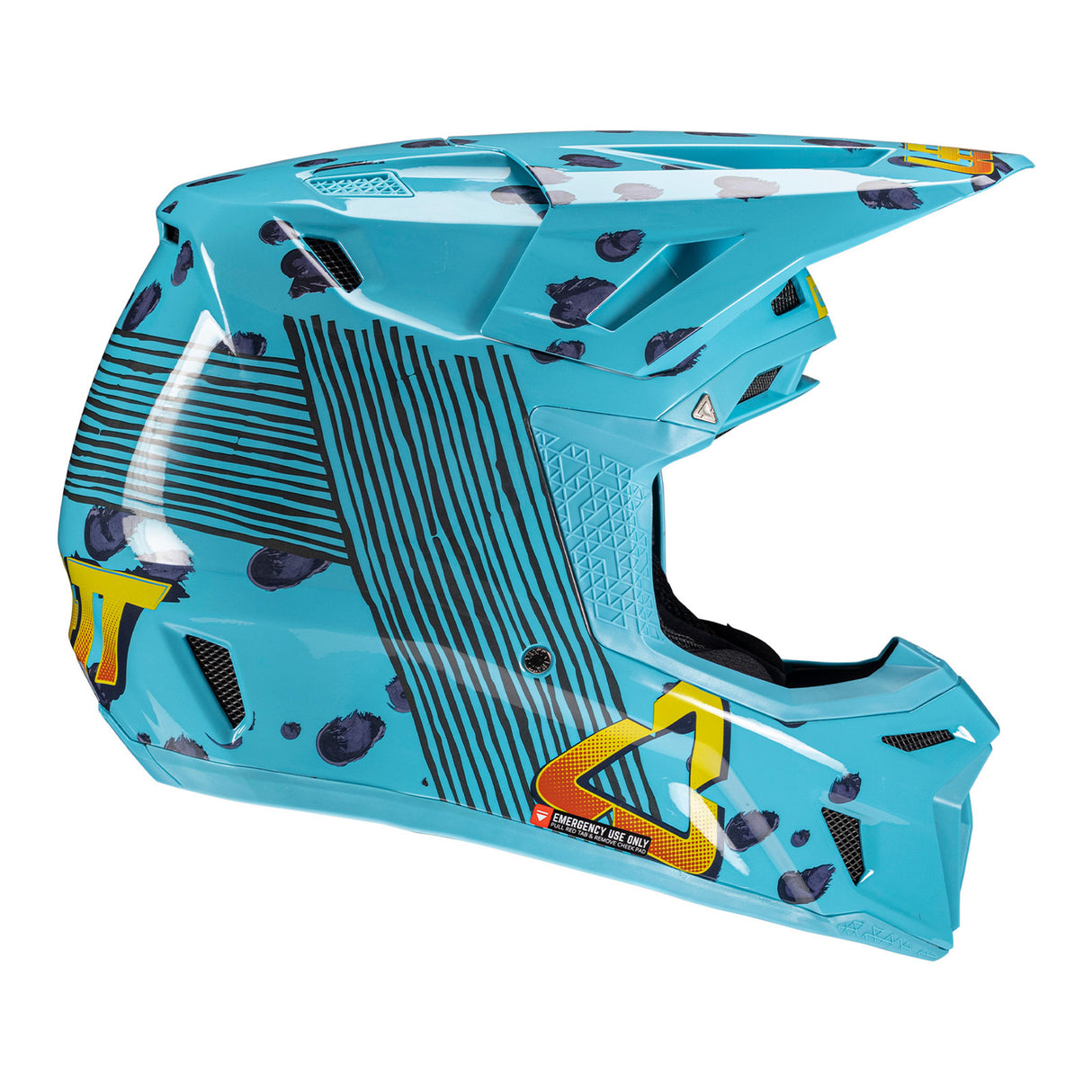 Leatt 2025 Moto 8.5 Cheetah Helmet & Velocity 5.5 Goggle Kit