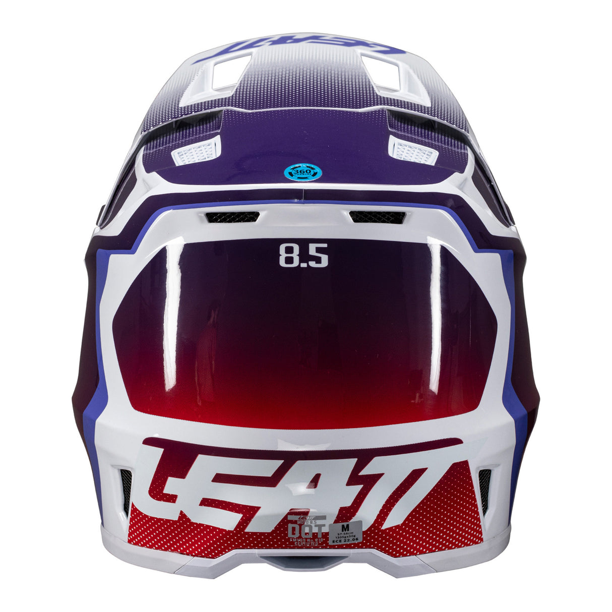 Leatt 2025 Moto 8.5 Sunburn Helmet & Velocity 5.5 Goggle Kit