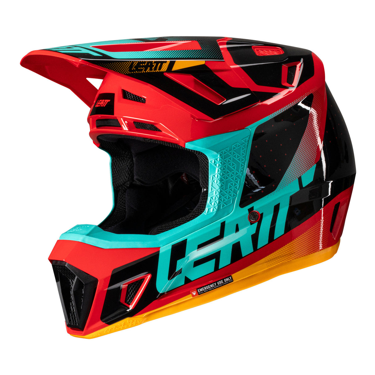Leatt 2025 Moto 7.5 Red Helmet & Velocity 4.5 Goggle Kit