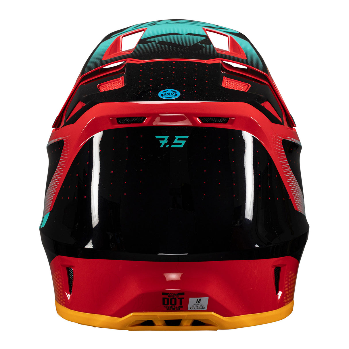 Leatt 2025 Moto 7.5 Red Helmet & Velocity 4.5 Goggle Kit