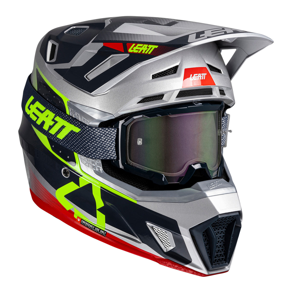 Leatt 2025 Moto 7.5 Steel Helmet & Velocity 4.5 Goggle Kit