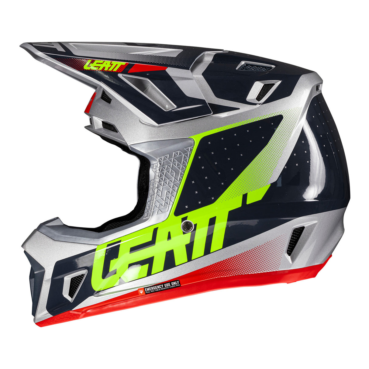 Leatt 2025 Moto 7.5 Steel Helmet & Velocity 4.5 Goggle Kit