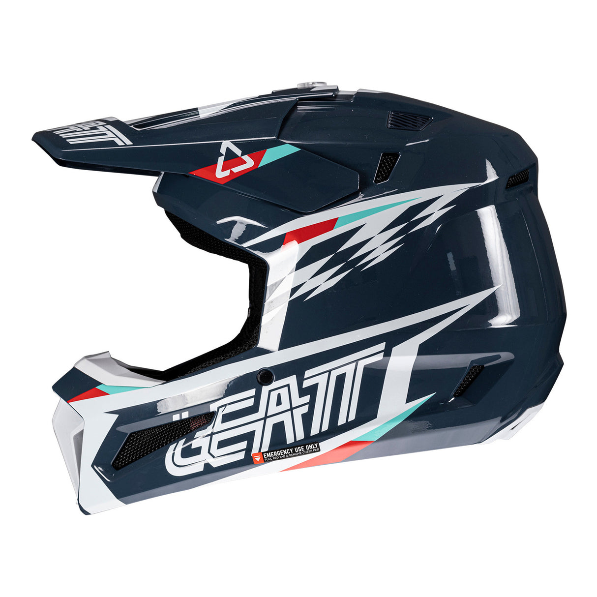 Leatt 2025 Moto 3.5 Blue Helmet & Vizion 3.5 Goggle Kit