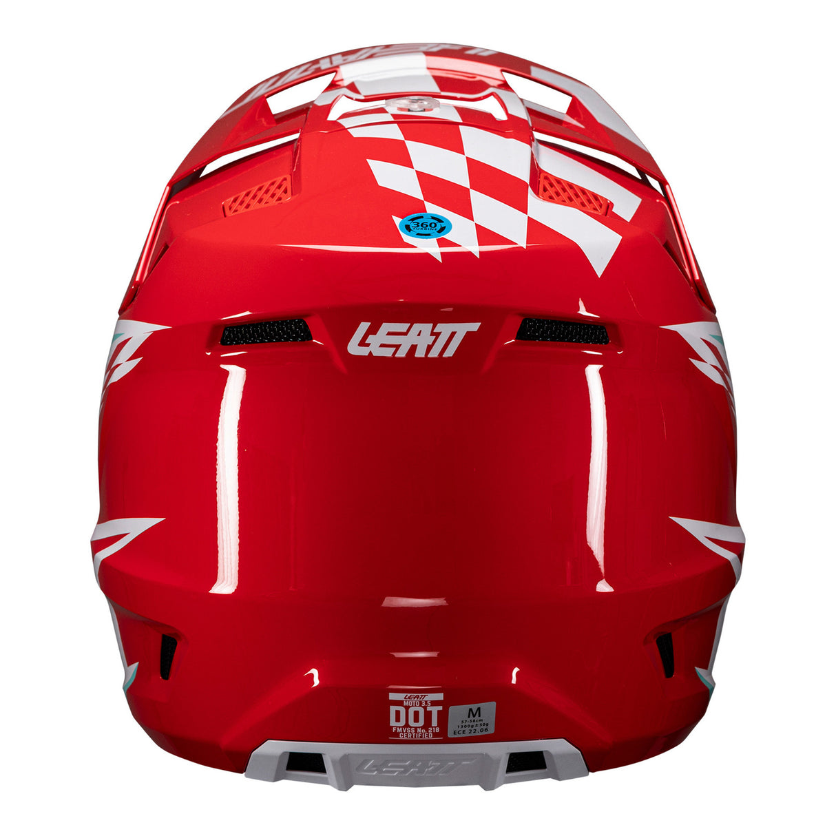 Leatt 2025 Moto 3.5 Red Helmet & Vizion 3.5 Goggle Kit