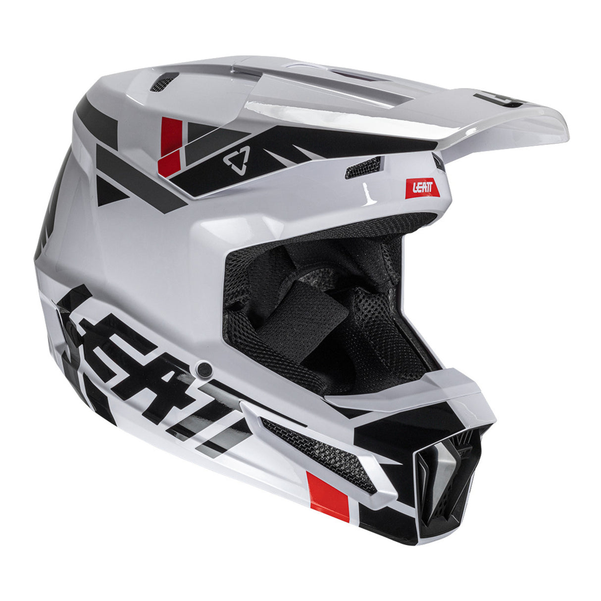 Leatt 2025 Moto 2.5 White Helmet