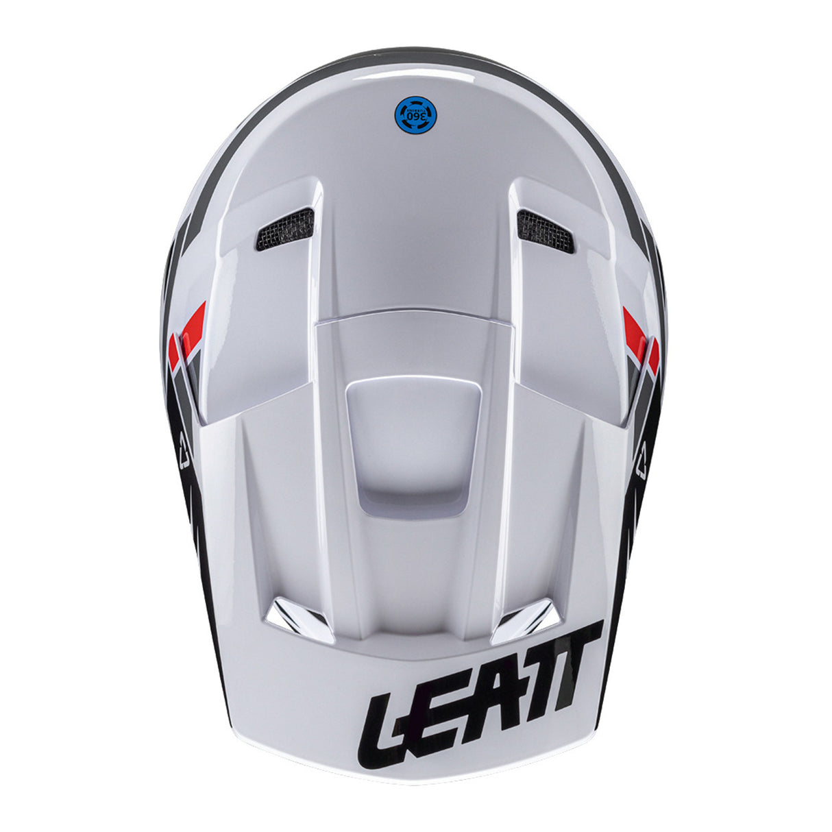Leatt 2025 Moto 2.5 White Helmet