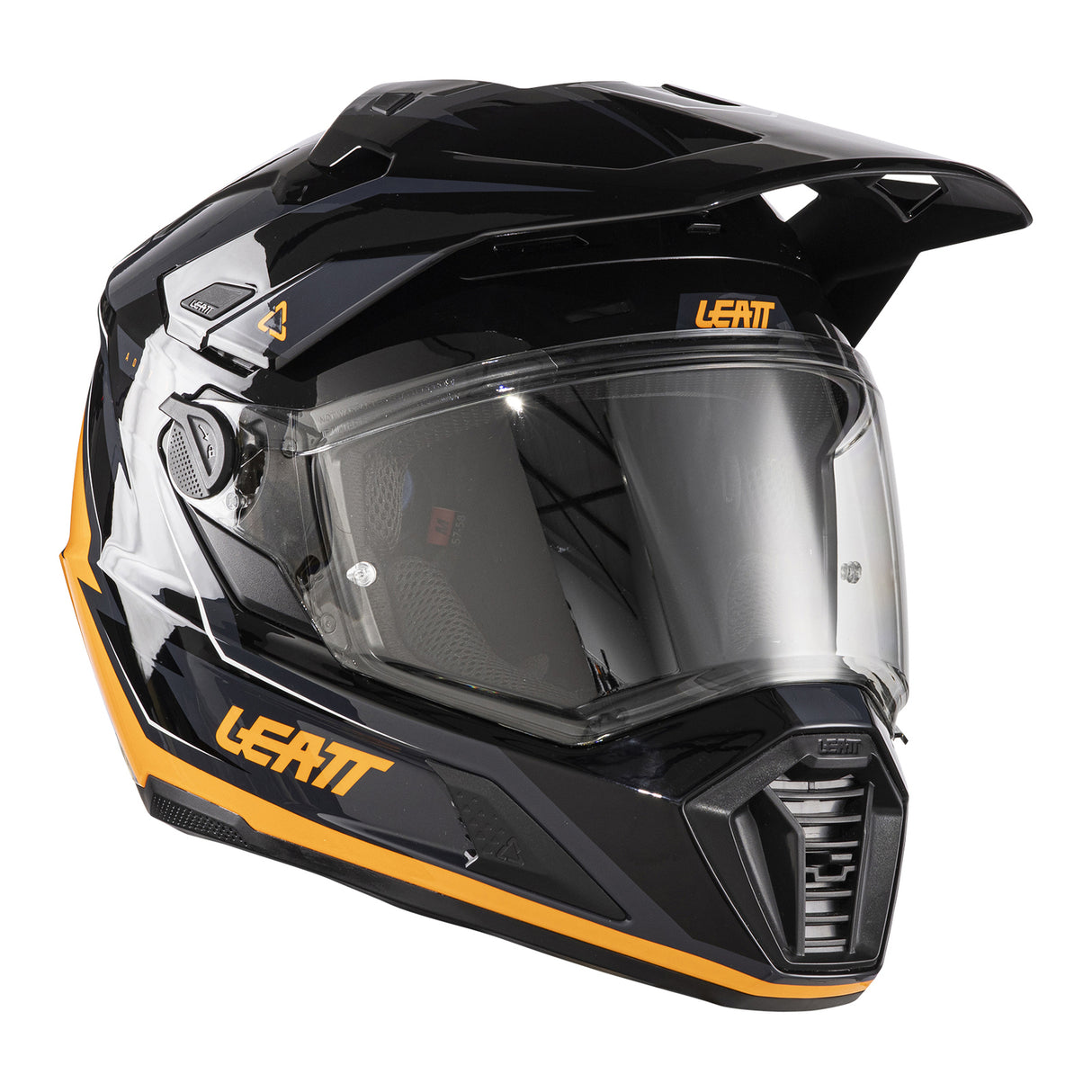 Leatt 7.5 ADV Black/Orange Helmet Kit