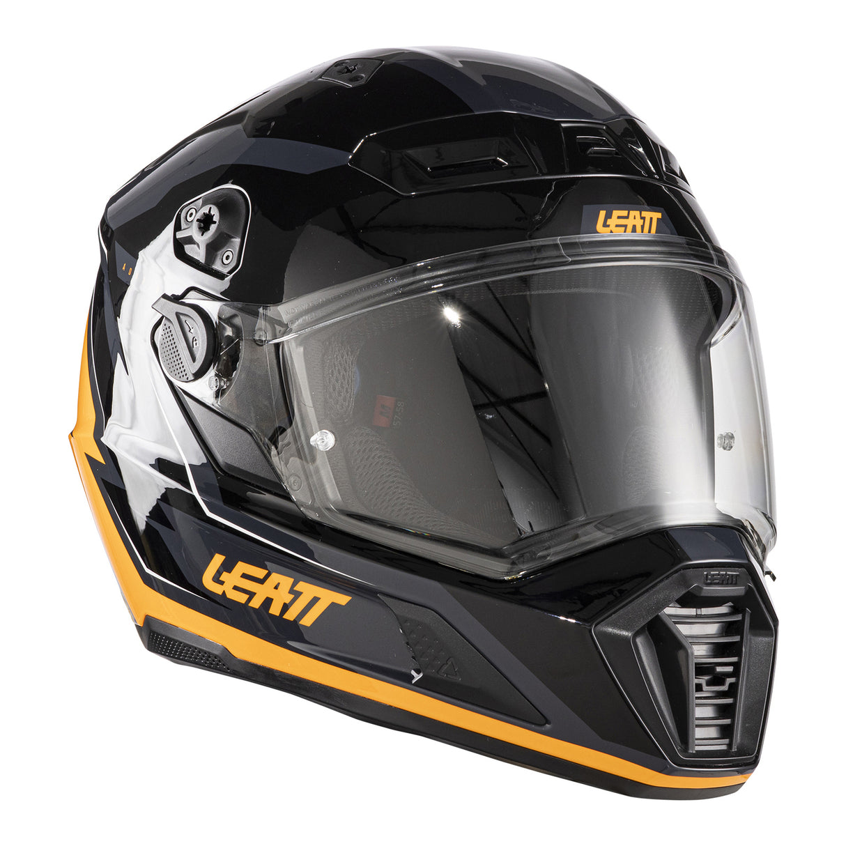 Leatt 7.5 ADV Black/Orange Helmet Kit