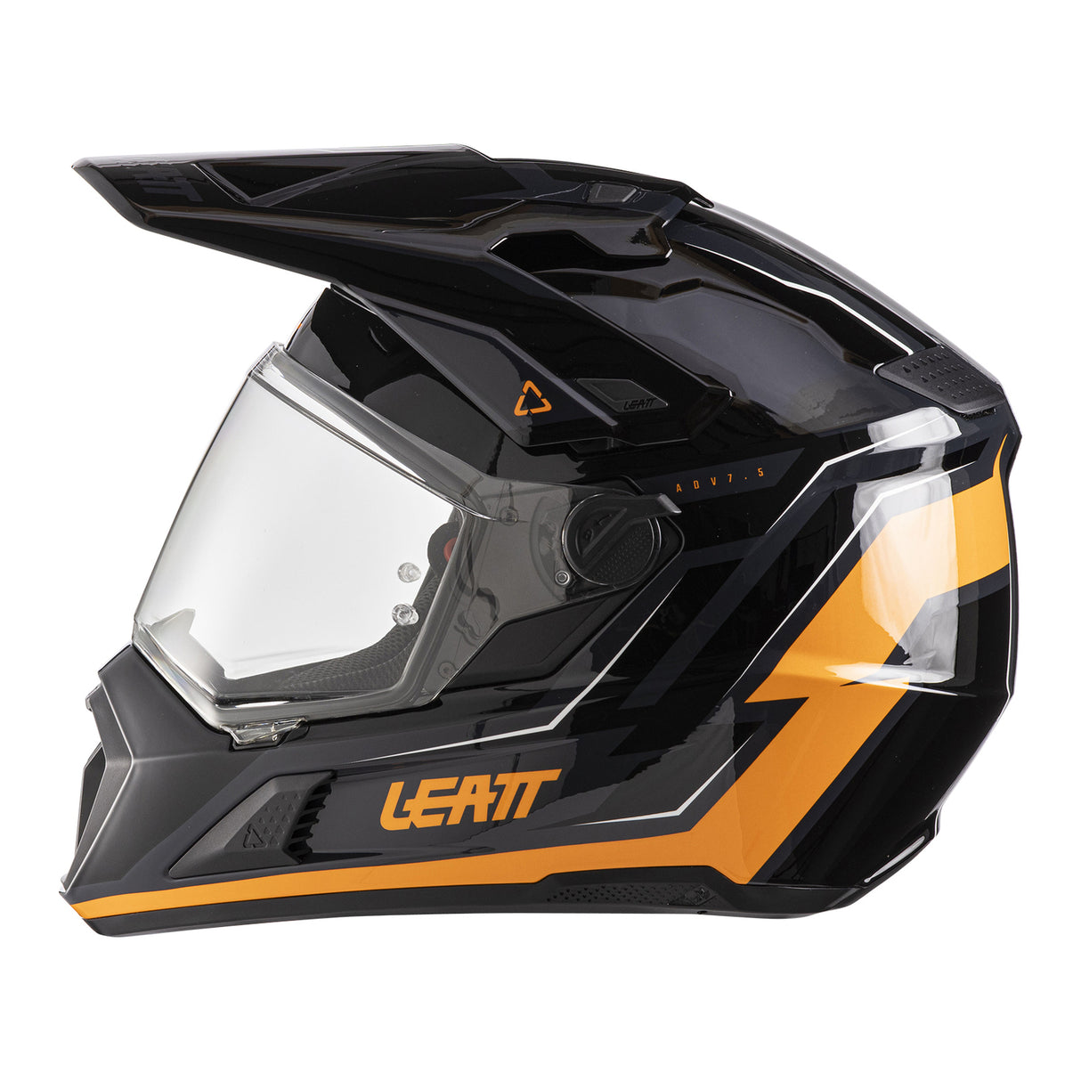 Leatt 7.5 ADV Black/Orange Helmet Kit