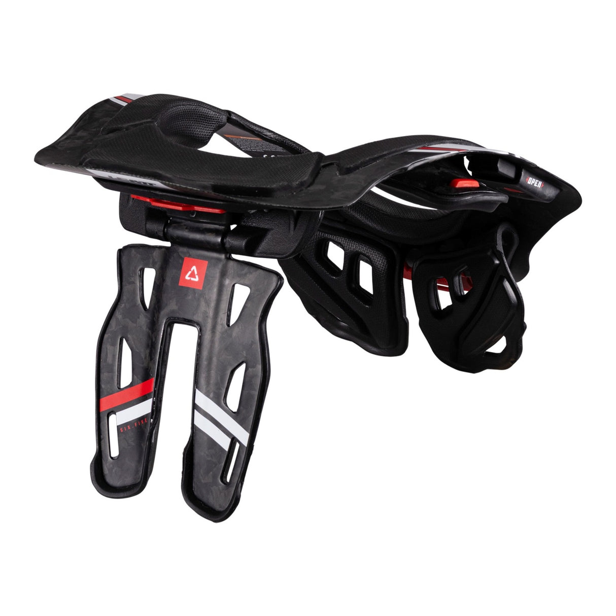 Leatt 6.5 Carbon Black/White Neck Brace