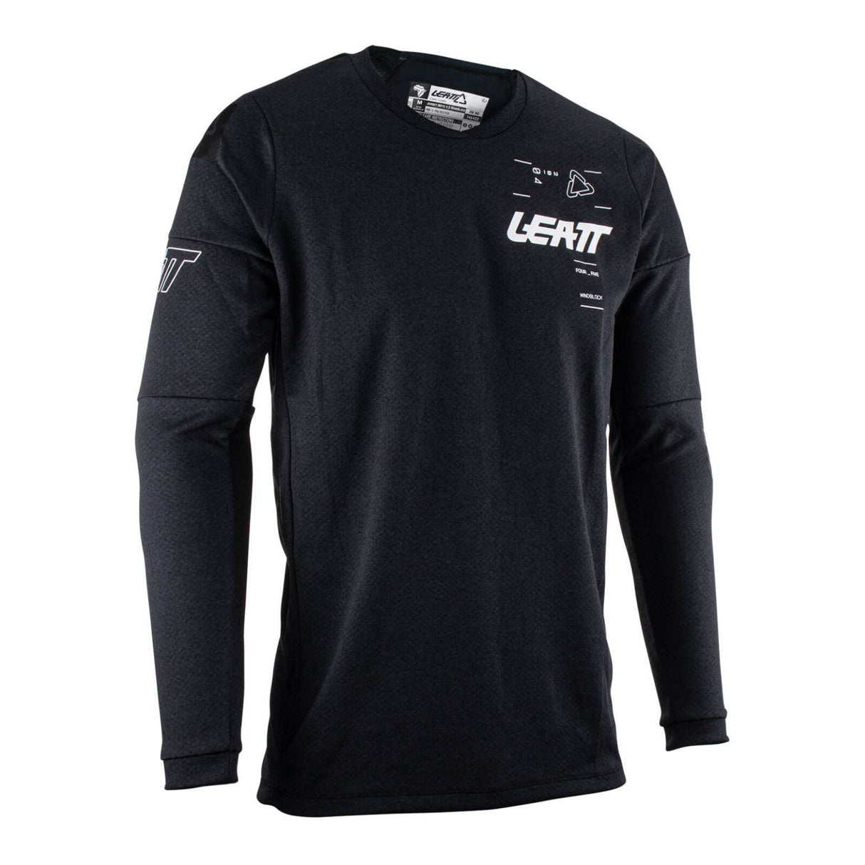 Leatt Moto 4.5 Windblock Black Jersey