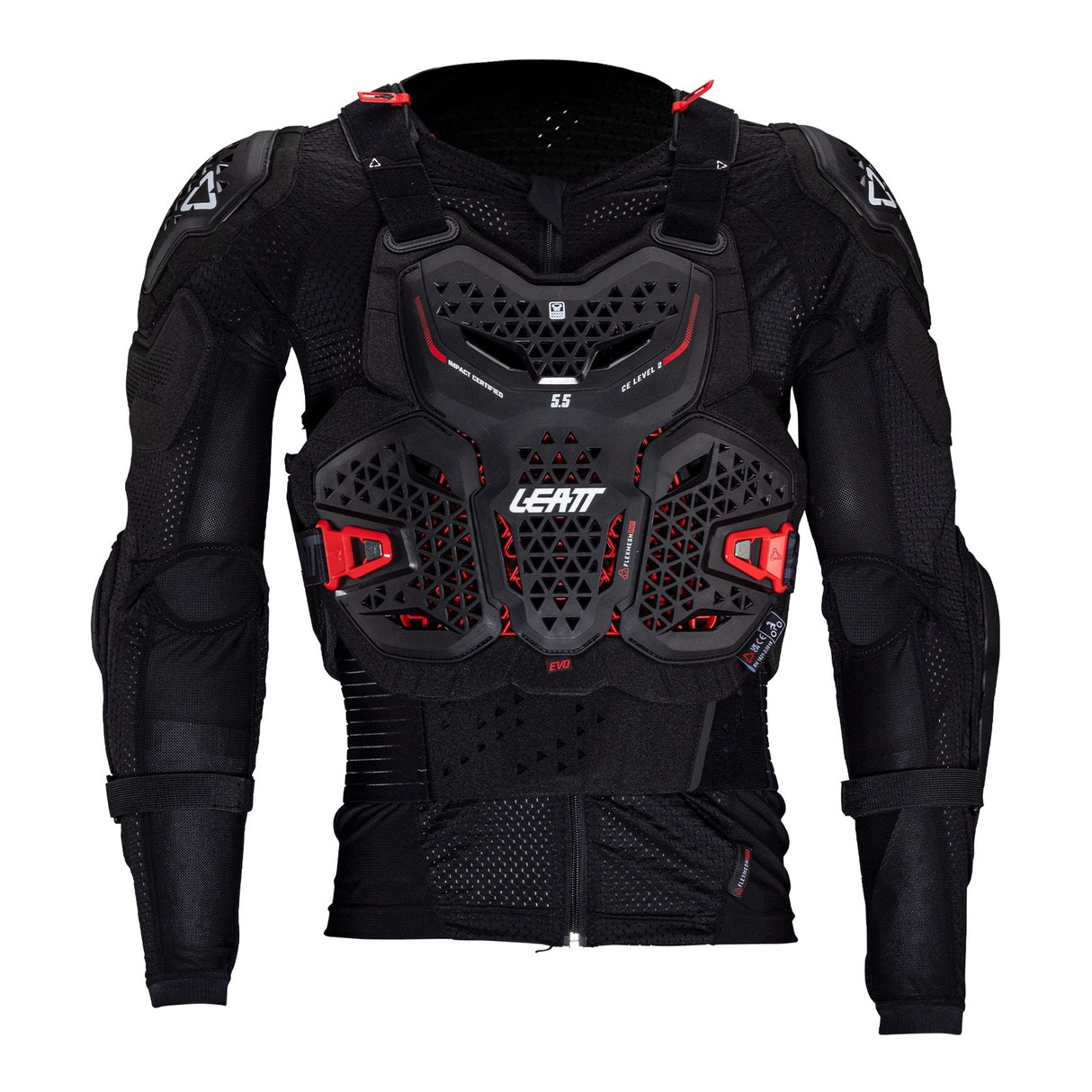 Leatt 5.5 Evo Black Body Protector