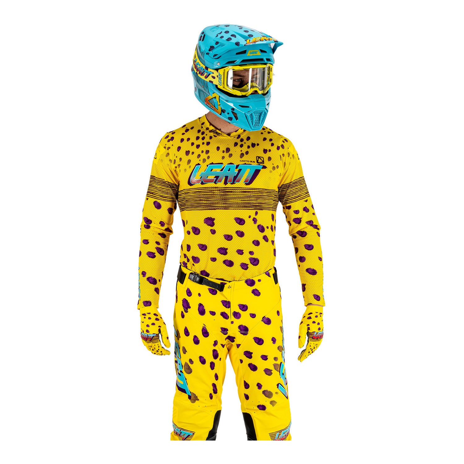 Leatt 2025 Moto 5.5 UltraWeld Cheetah Jersey