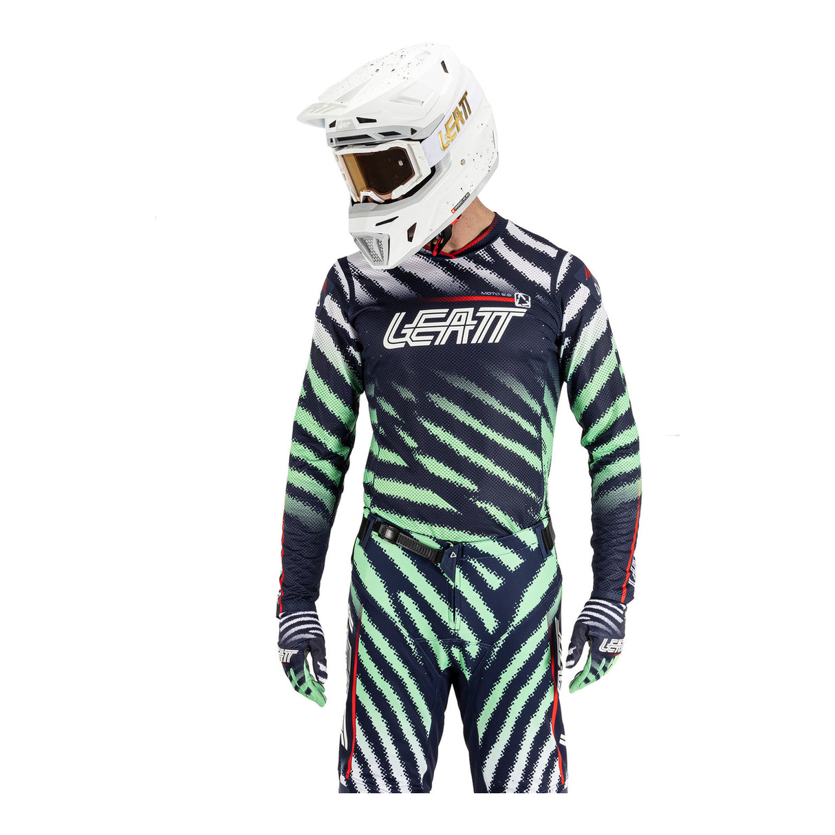 Leatt 2025 Moto 5.5 UltraWeld Matcha Jersey