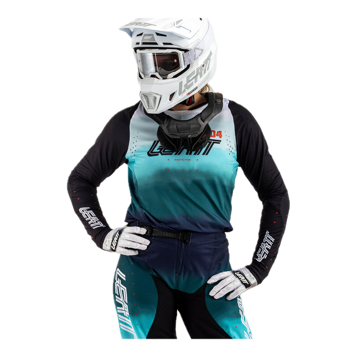 Leatt 2025 Moto 4.5 Lite Marine Womens Jersey