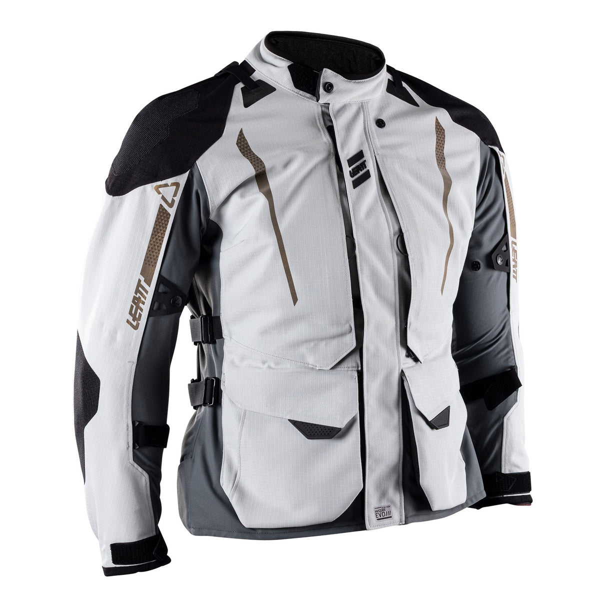 Leatt 5.5 ADV DriTour Steel Grey Women Textile Jacket