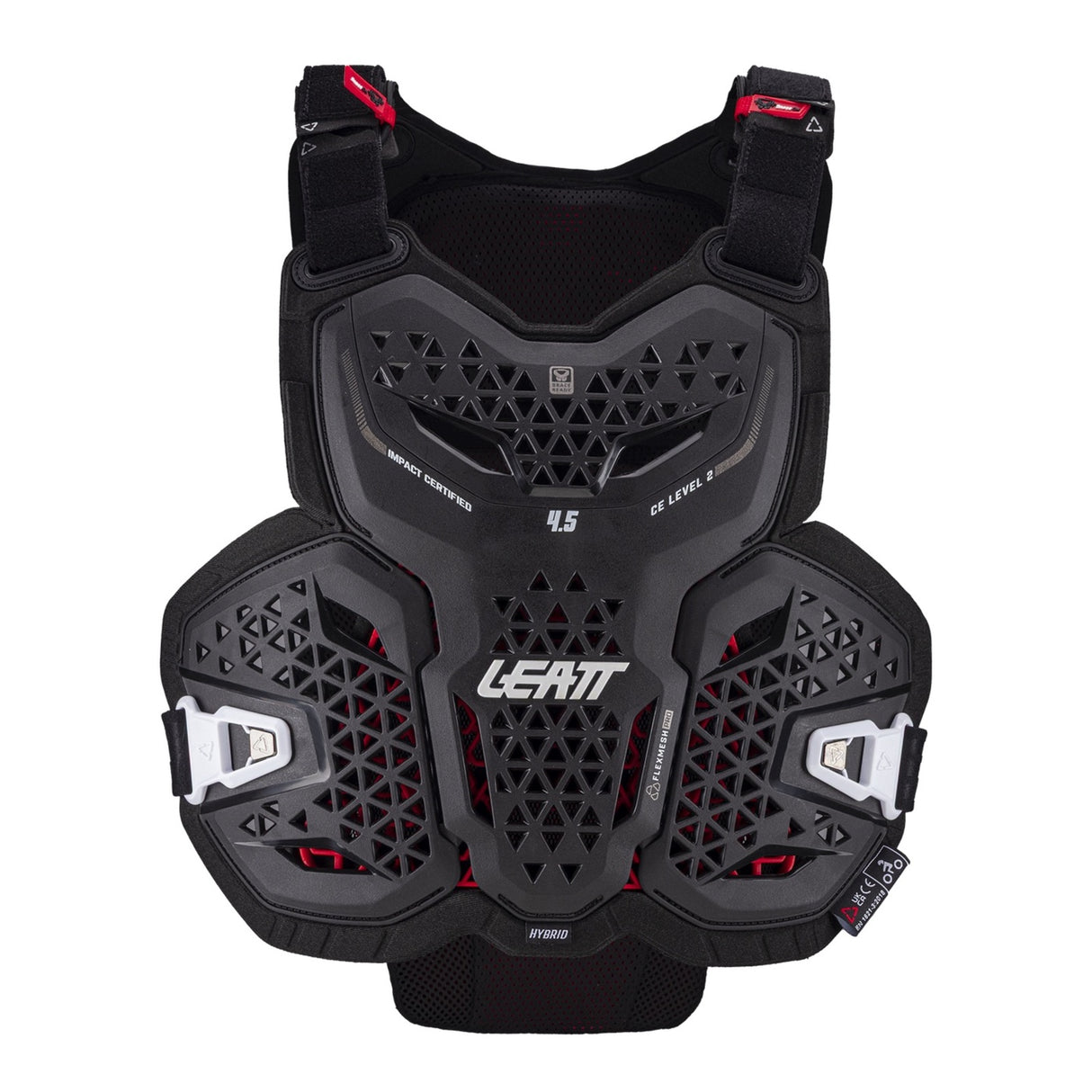 Leatt 4.5 Hybrid Black Chest Protector