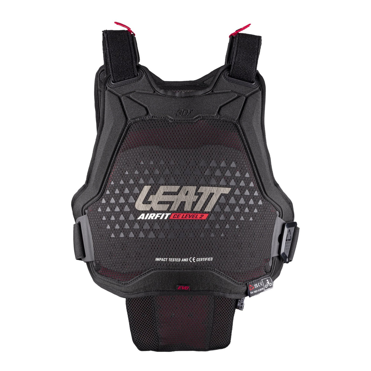 Leatt 3DF AirFit Evo Black Chest Protector