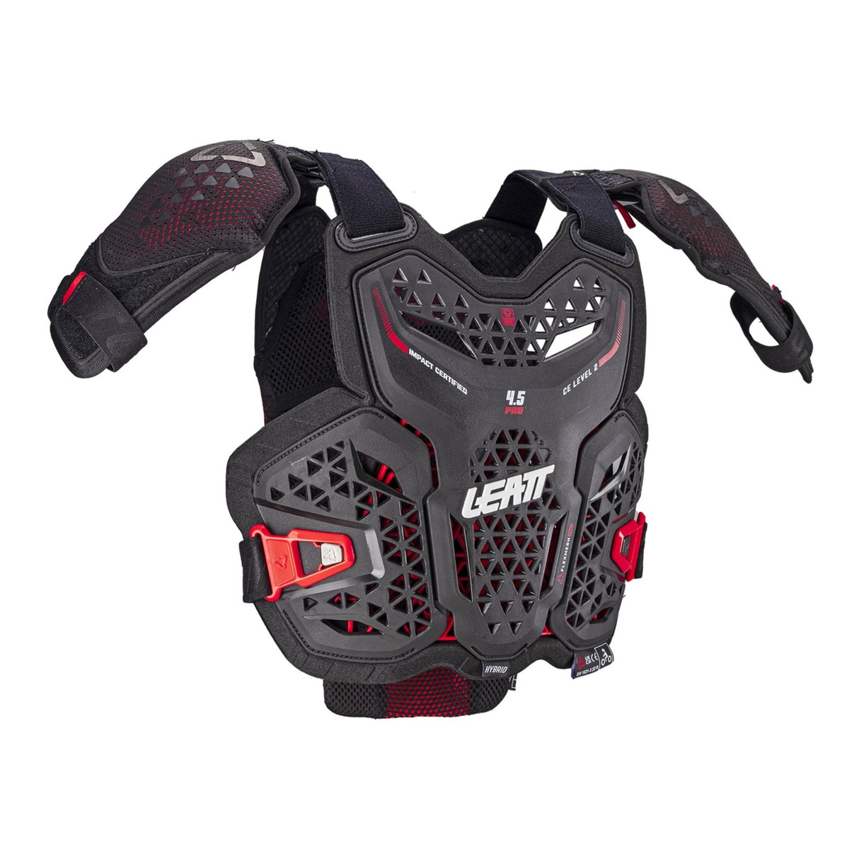 Leatt 4.5 Hybrid Pro Junior Black Chest Protector