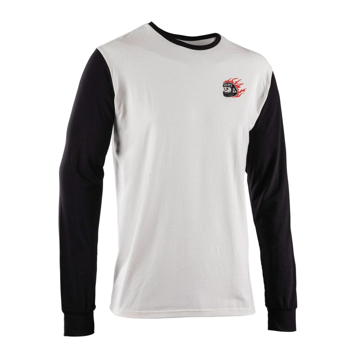 Leatt Core Cream White Long Sleeve Shirt