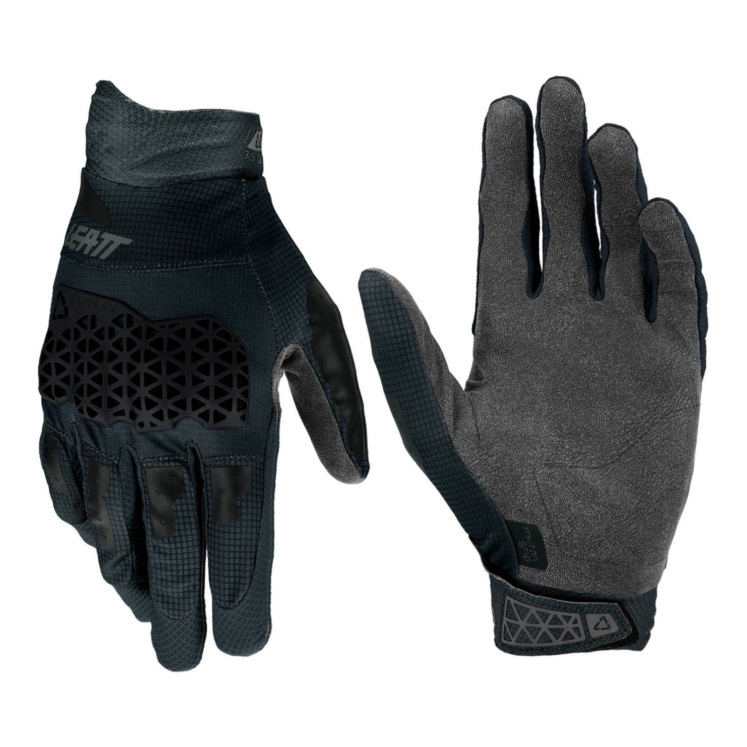 Leatt 2025 Moto 3.5 Black Junior Gloves