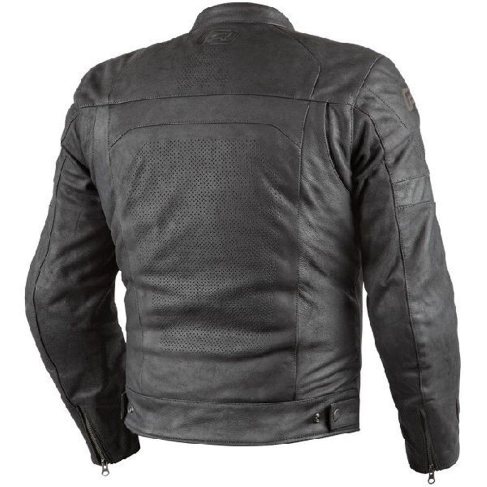 Rjays Calibre II Black Perforated Leather Jacket