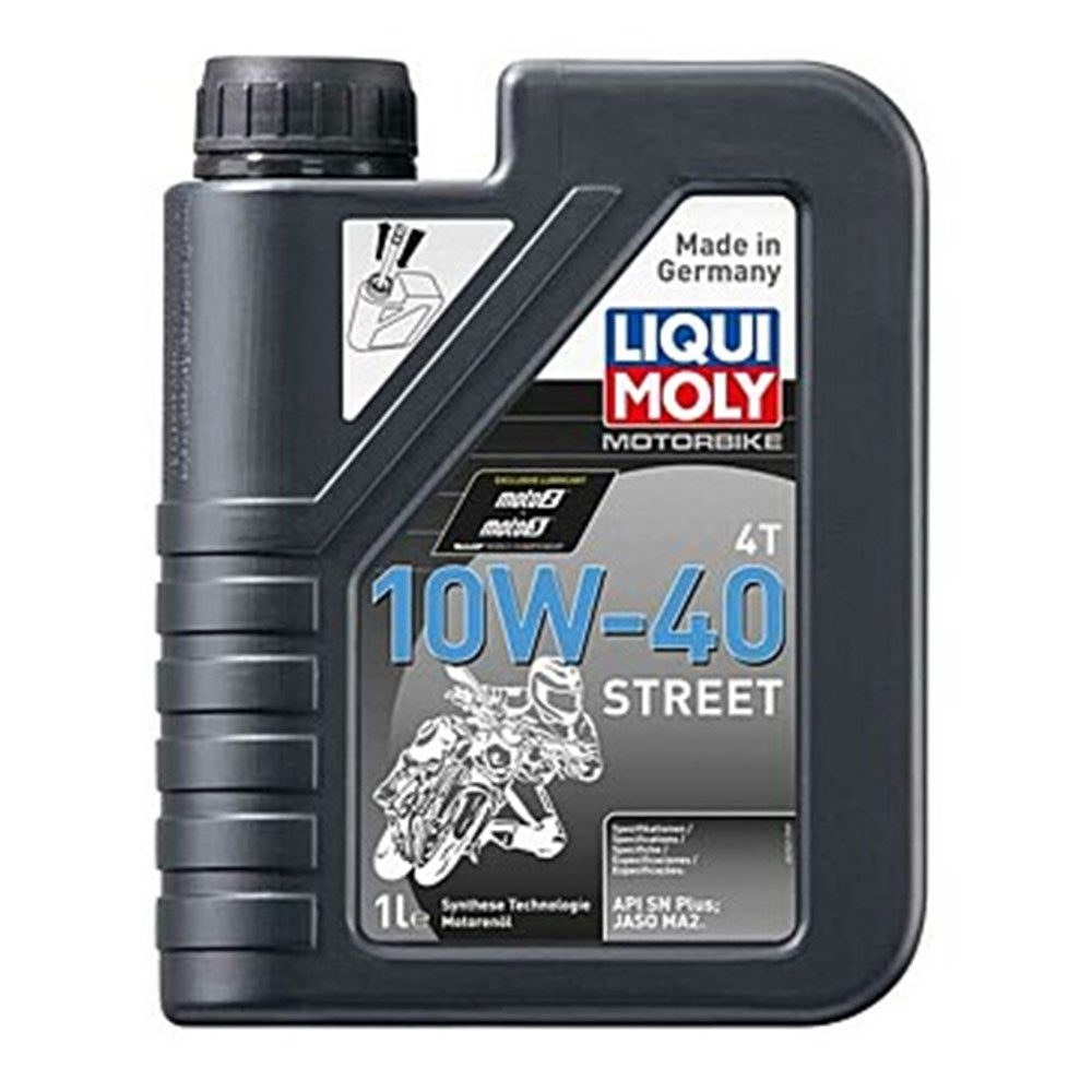 Liqui Moly 4T Synthetic Tech 10W-40 Street Engine Oil 1L