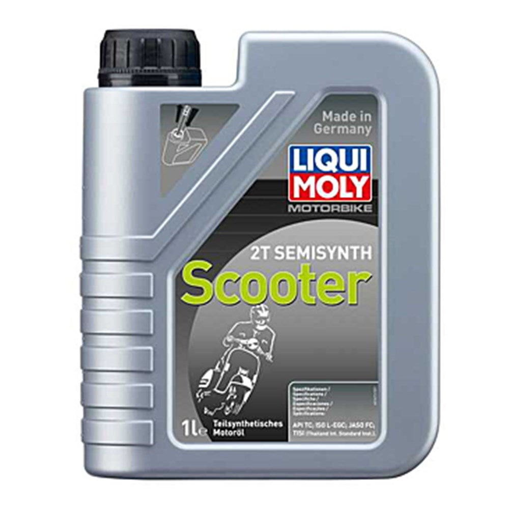 Liqui Moly 2T Semi-Synthetic Scooter Engine Oil 1L