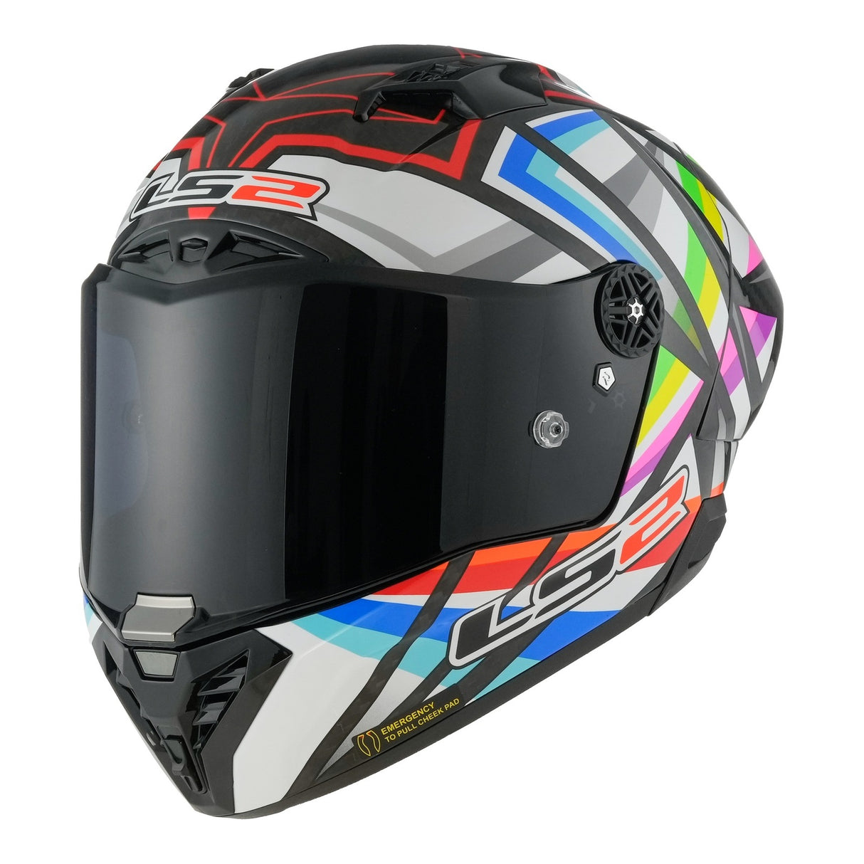 LS2 FF805 Thunder Carbon GP Aero Flash Black Helmet