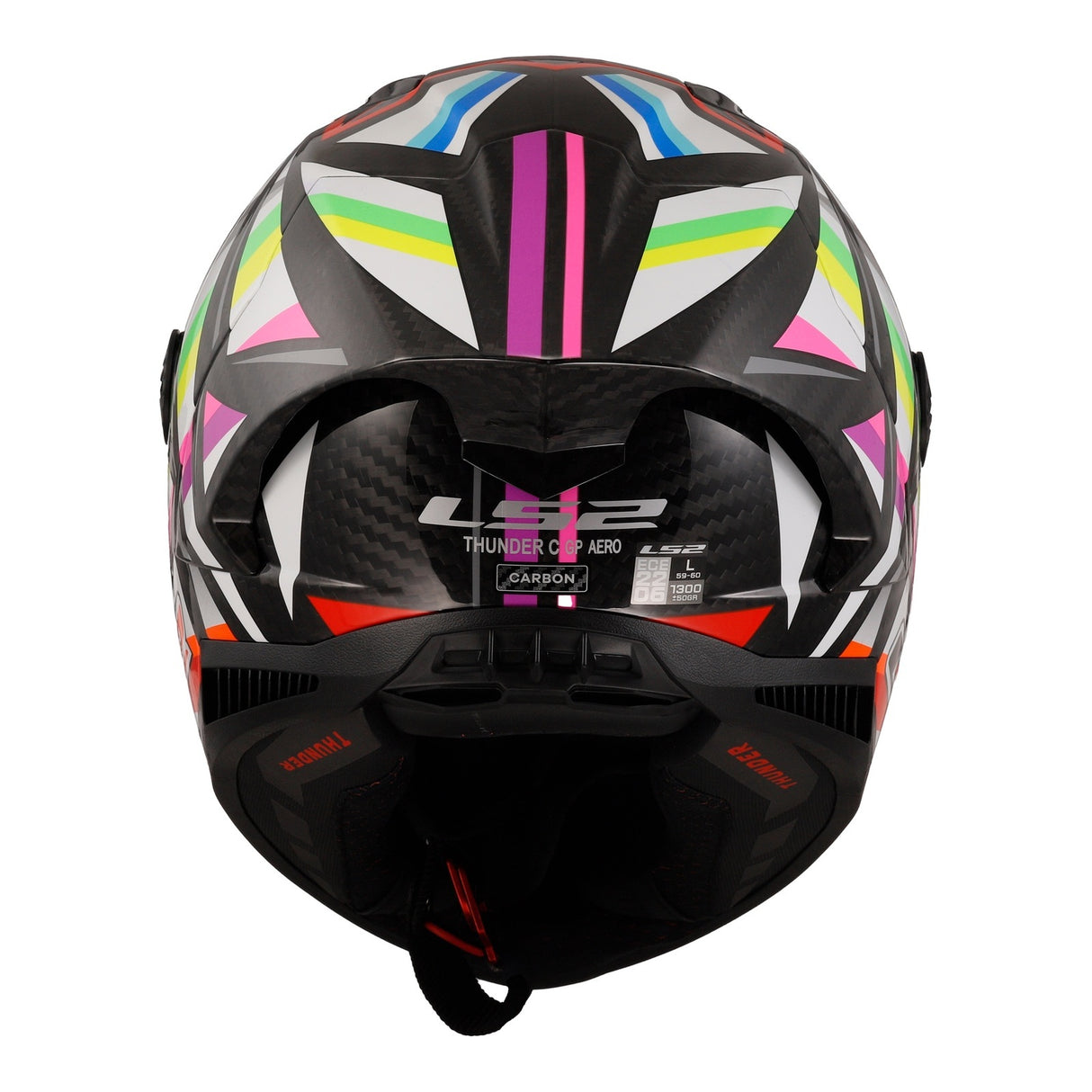 LS2 FF805 Thunder Carbon GP Aero Flash Black Helmet