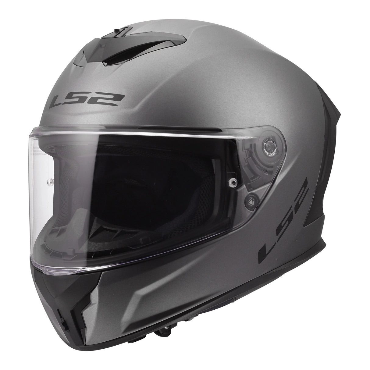 LS2 FF820 Rapid III Solid Matte Titanium Helmet