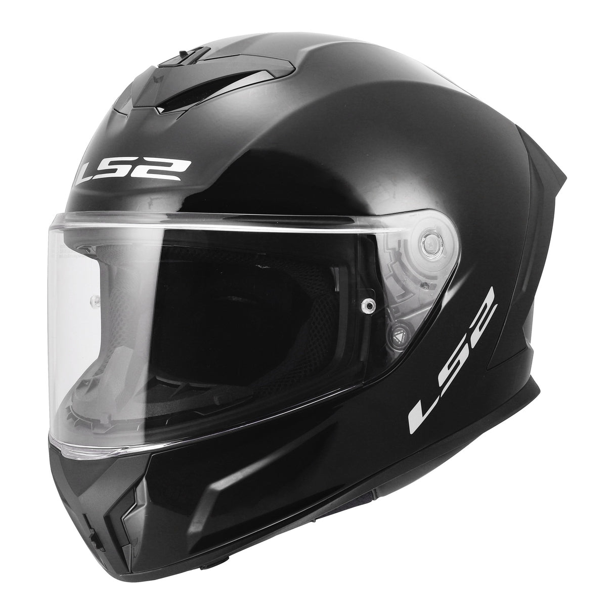 LS2 FF820 Rapid III Solid Gloss Black Helmet