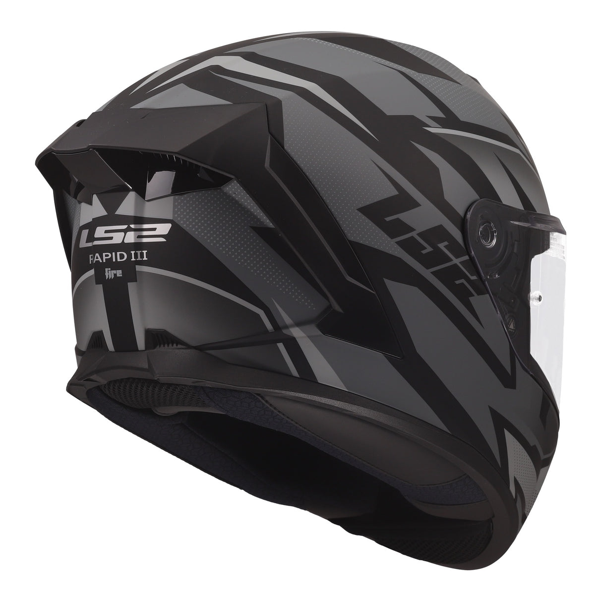 LS2 FF820 Rapid III Xtrem Black/Grey Helmet