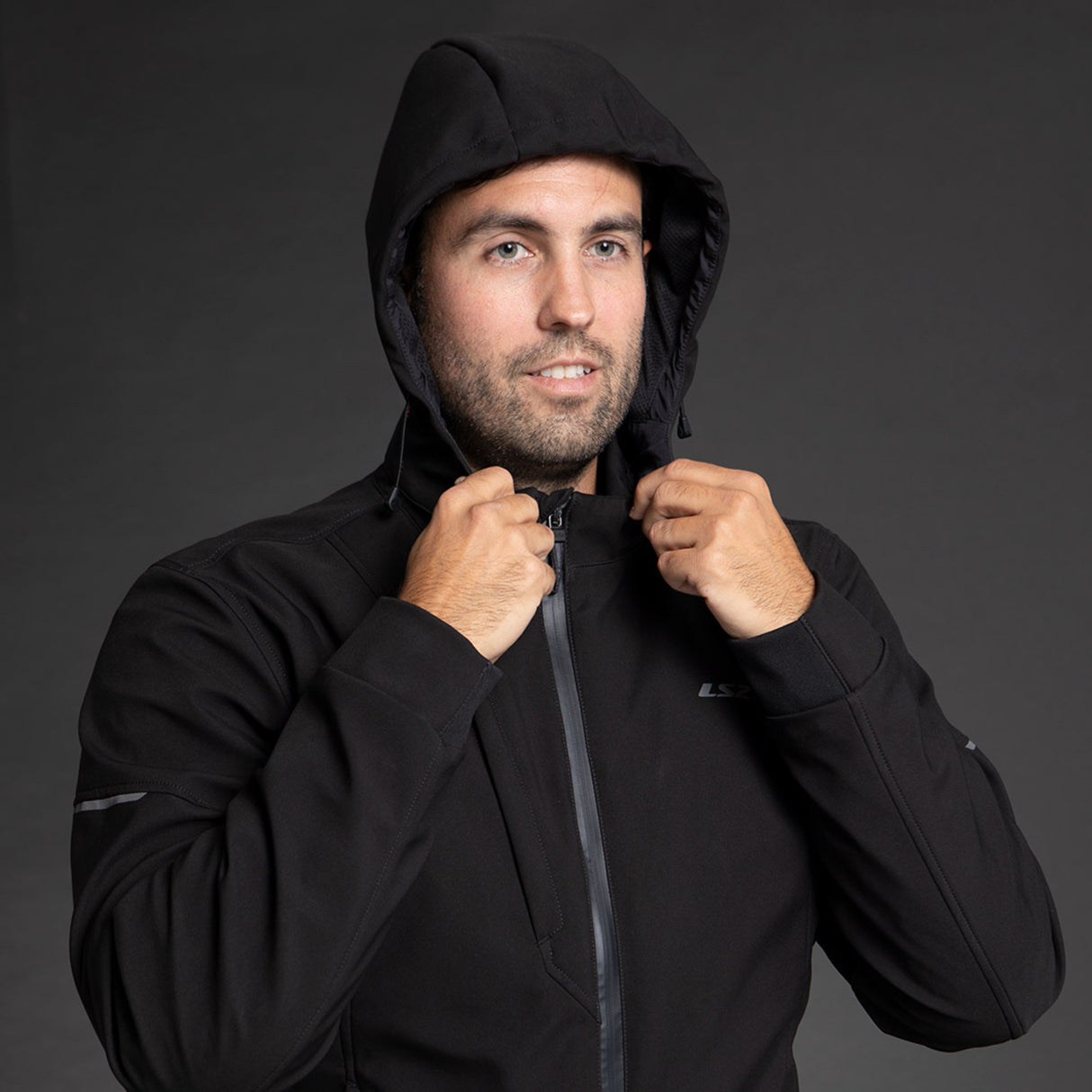 LS2 Bolton Black Jacket