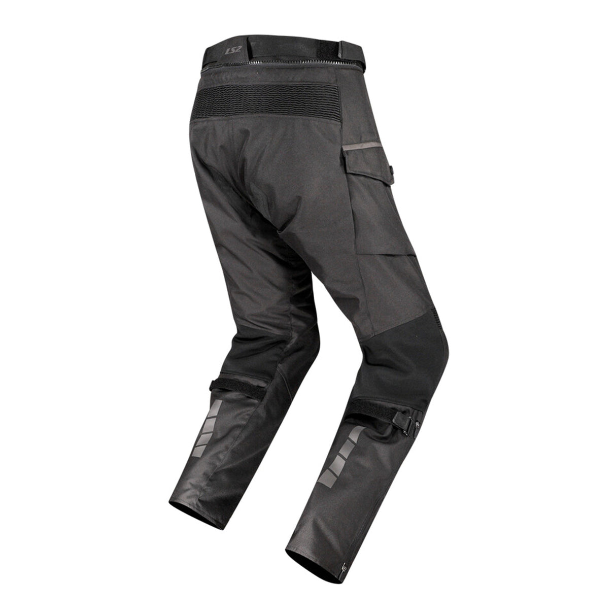 LS2 Travel Black/Dark Grey Textile Pants
