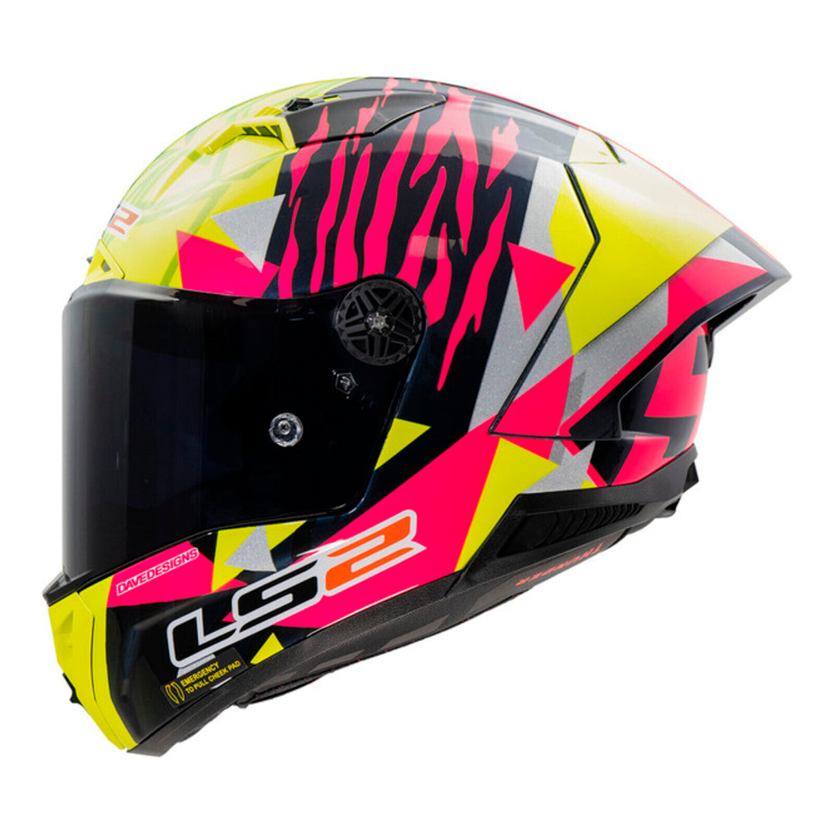 LS2 FF805 Thunder GP Aero Aldeguer Replica Helmet