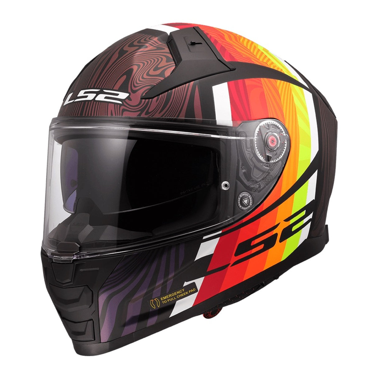 LS2 FF811 Vector II Freedom Matte Black/Chameleon Helmet