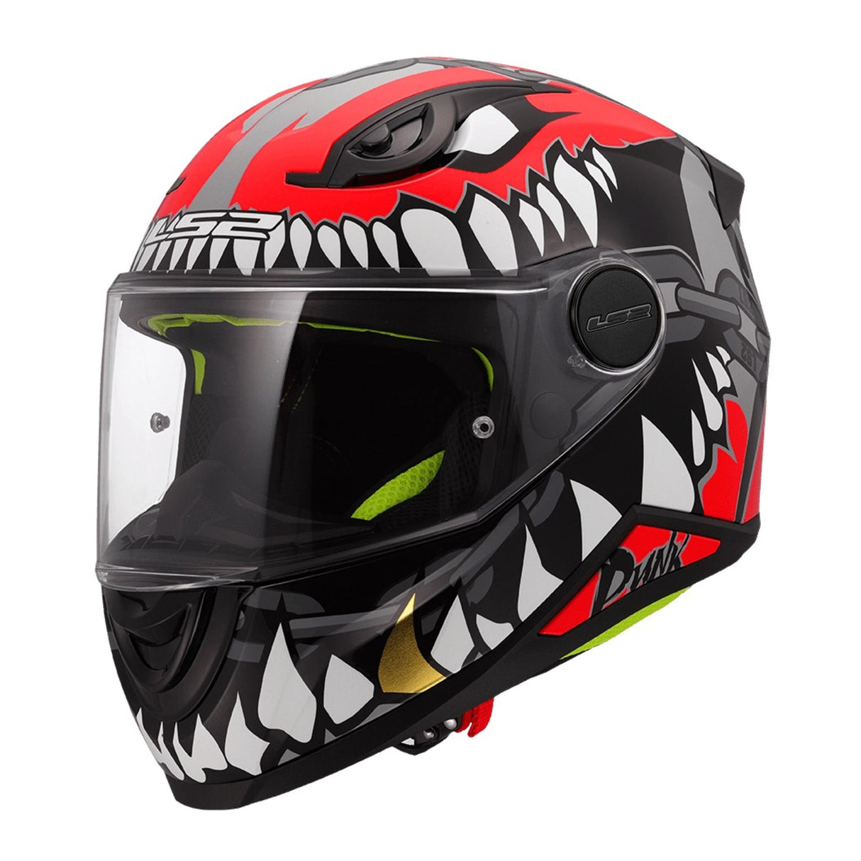 LS2 FF812 KID Punk Grey/Red Youth Helmet