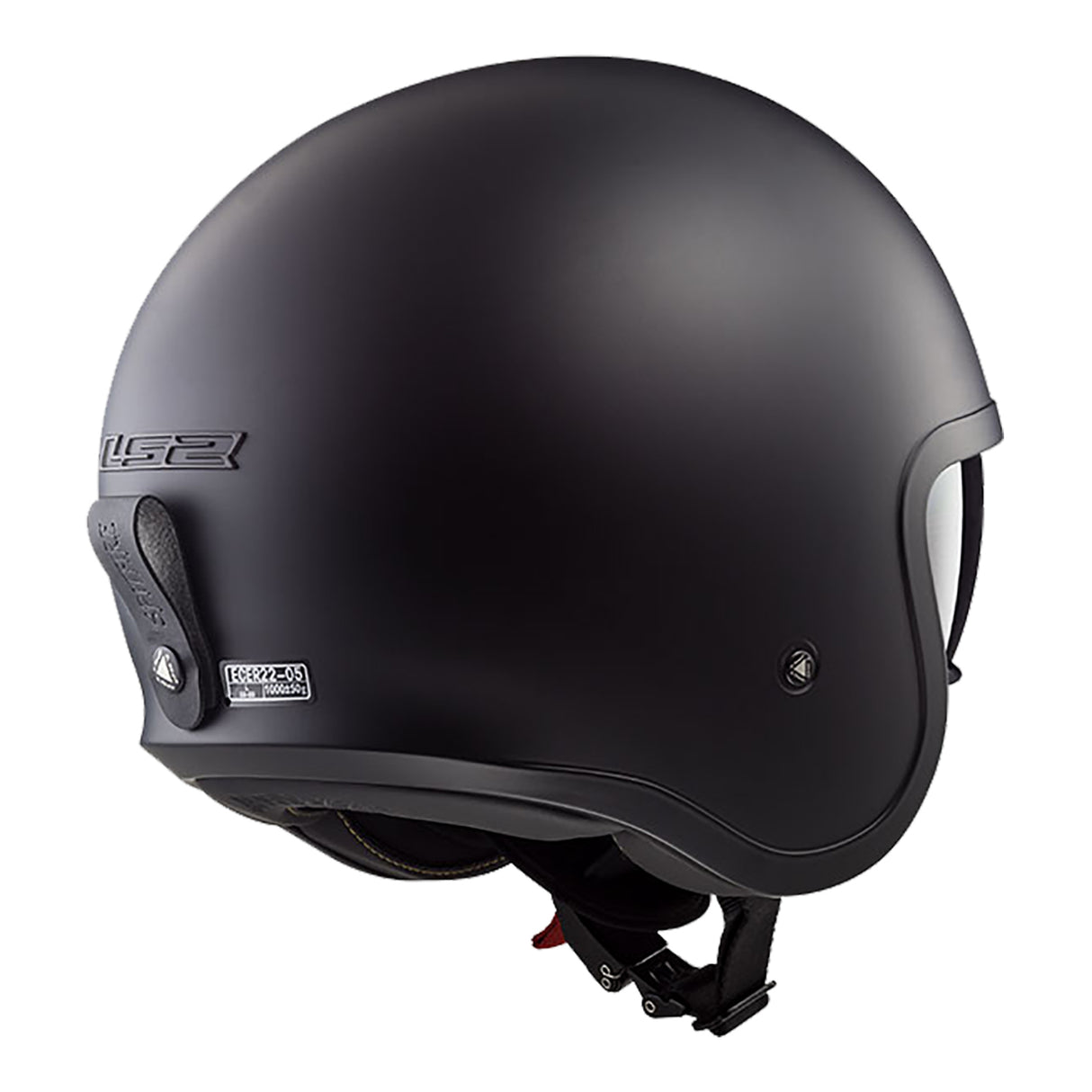 LS2 OF599 Spitfire II Matte Black Helmet