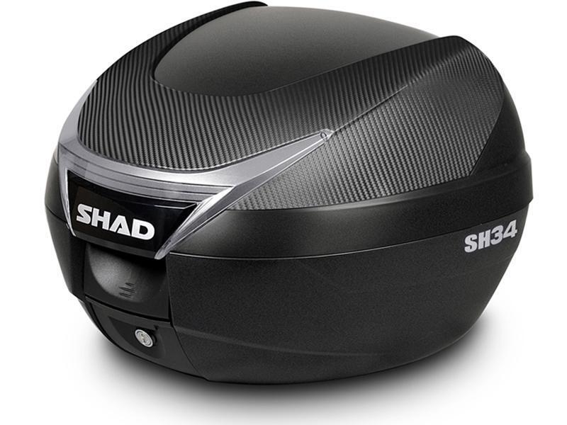 Shad SH34 Black/Carbon 34L Top Case