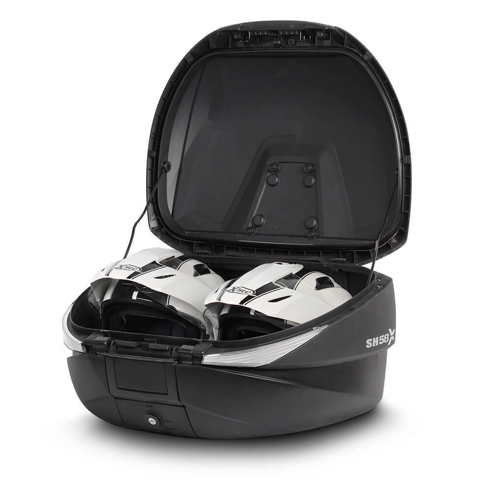 Shad SH58X Black/Carbon 58L Expendable Top Case