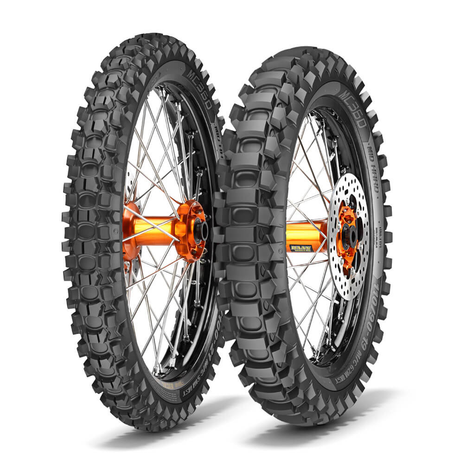 Metzeler MC 360 Mid Hard Rear Tyre 120/80-19 M/C 63M NHS (R Spec) Tube Type - EasyR