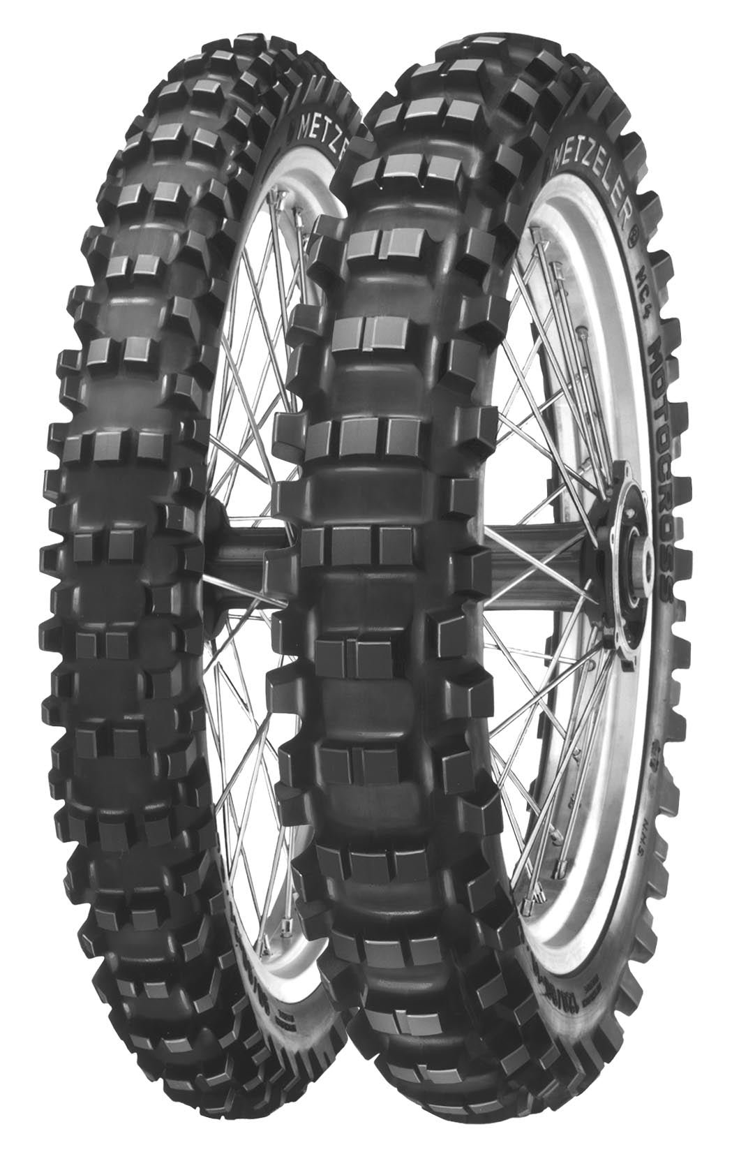 Metzeler MC 4 Rear Tyre 100/90-19 (57) NHS Tube Type - EasyR