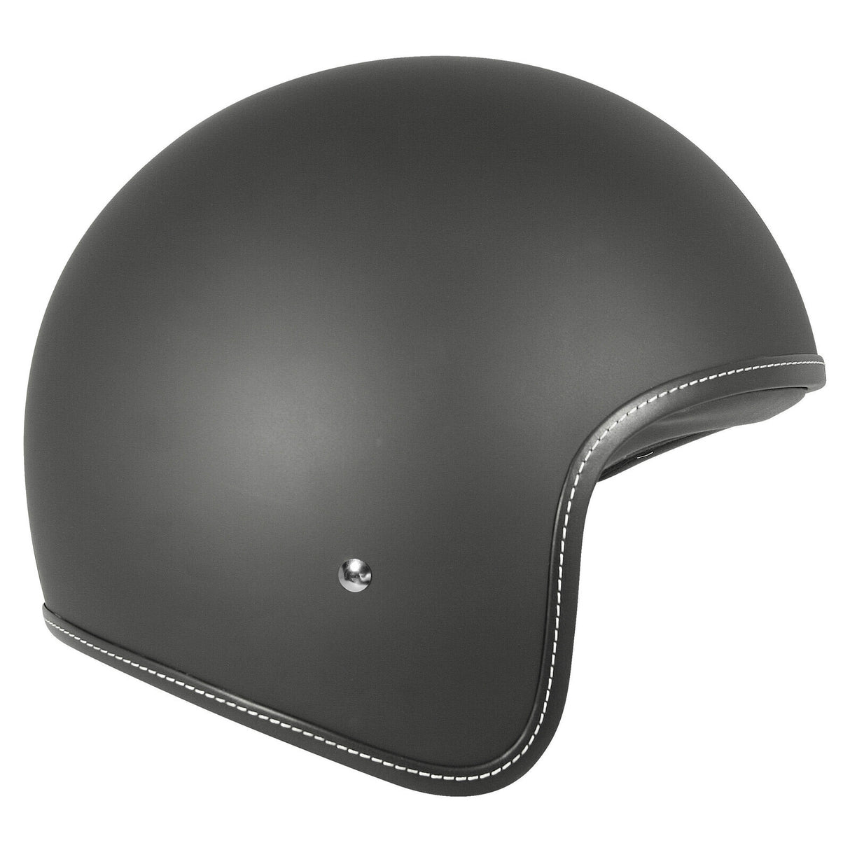 M2R 225 Vice Matte Black Helmet w/No Studs - EasyR