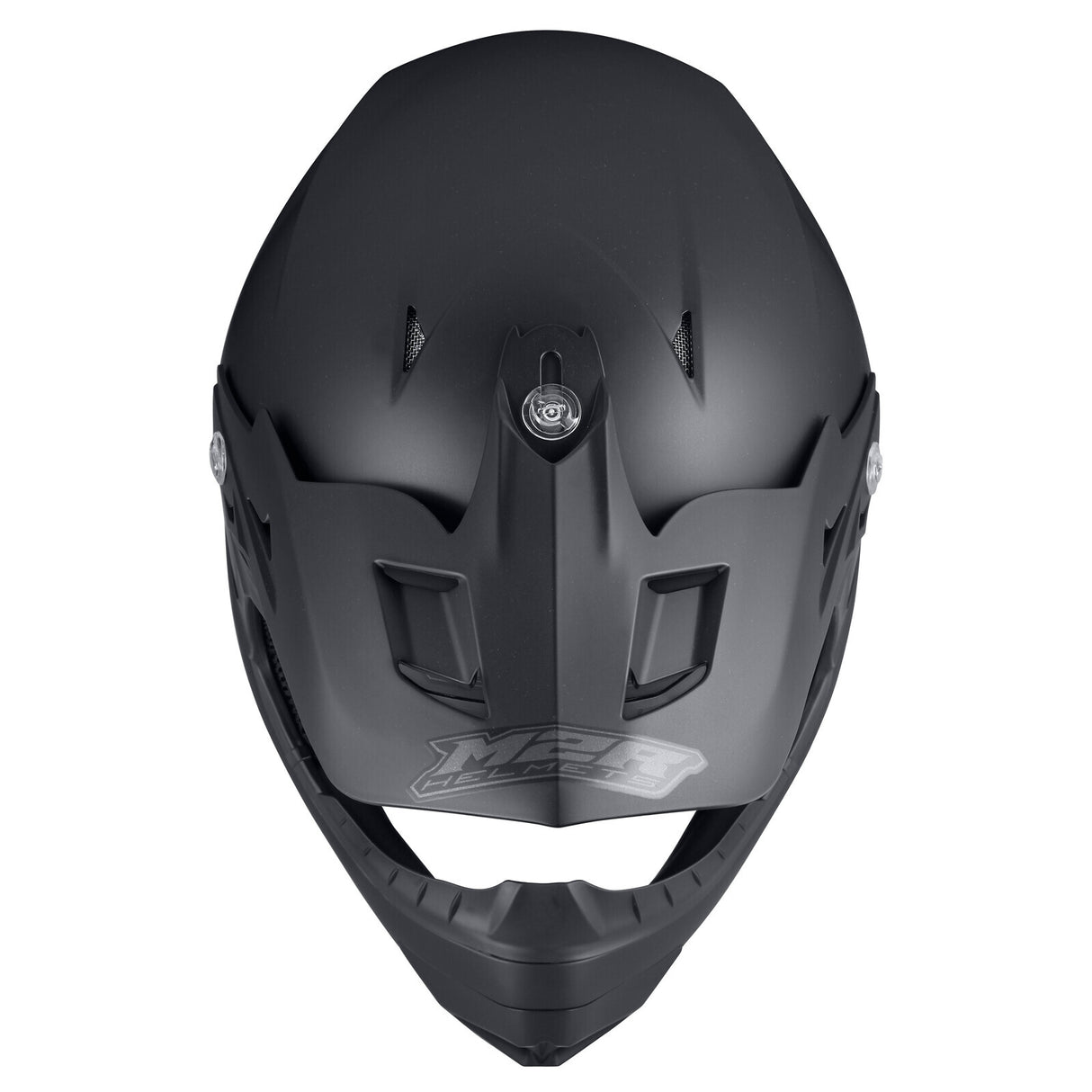 M2R EXO Semi-Flat Matte Black Helmet - EasyR