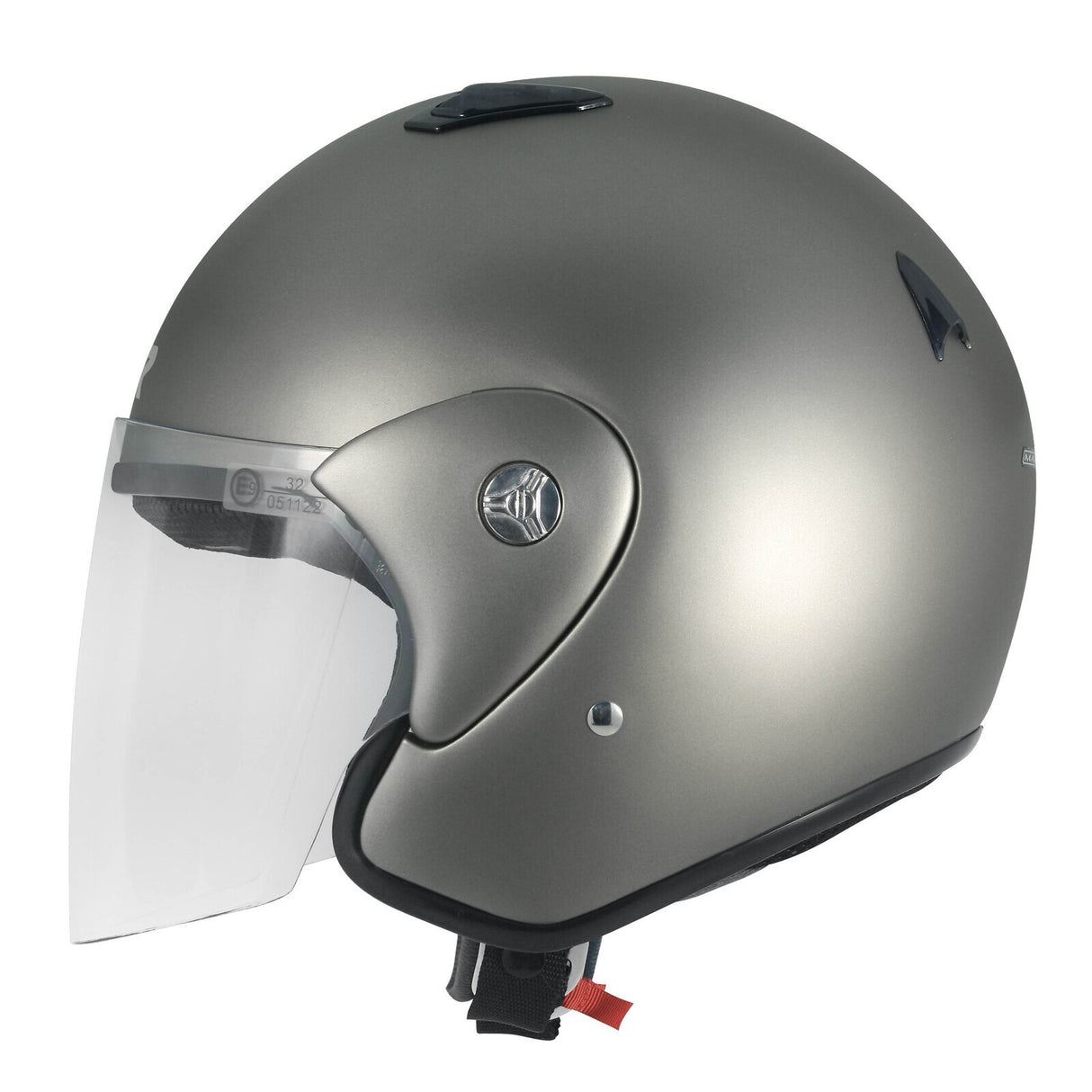 M2R 290 Semi-Flat Titanium Helmet - EasyR