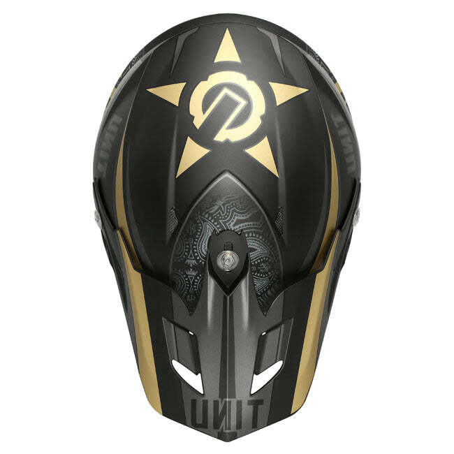 M2R Replacement Peak for Exo Helmet Unit Oldschool PC-9 Gold