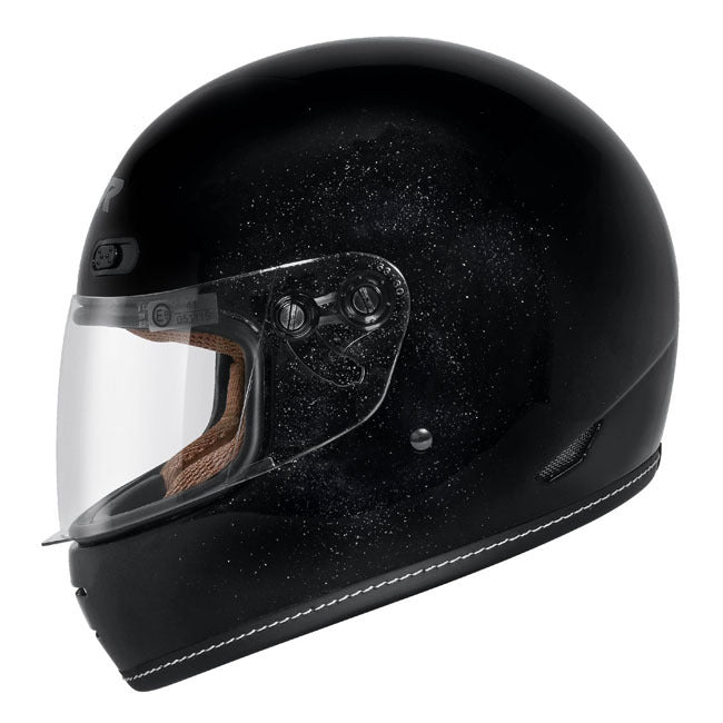 M2R Bolster Metallic Black Helmet - EasyR