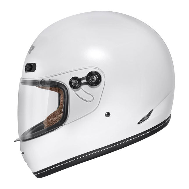 M2R Bolster Semi-Flat Off White Helmet - EasyR