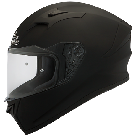 SMK Stellar Matte Black MA200 Helmet - EasyR